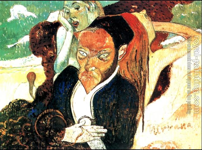 Paul Gauguin : Nirvana, Portrait of Meyer de Haan